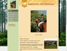 Tablet Screenshot of broedeskovhestepension.dk
